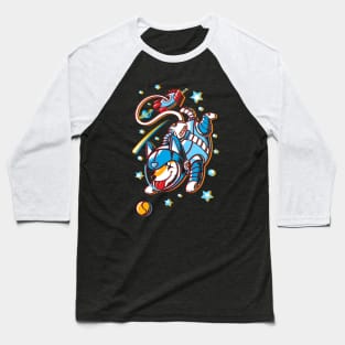 Space Corgi Baseball T-Shirt